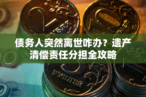济南债务人突然离世咋办？遗产清偿责任分担全攻略